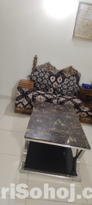 সেগুন কাঠের সোফা